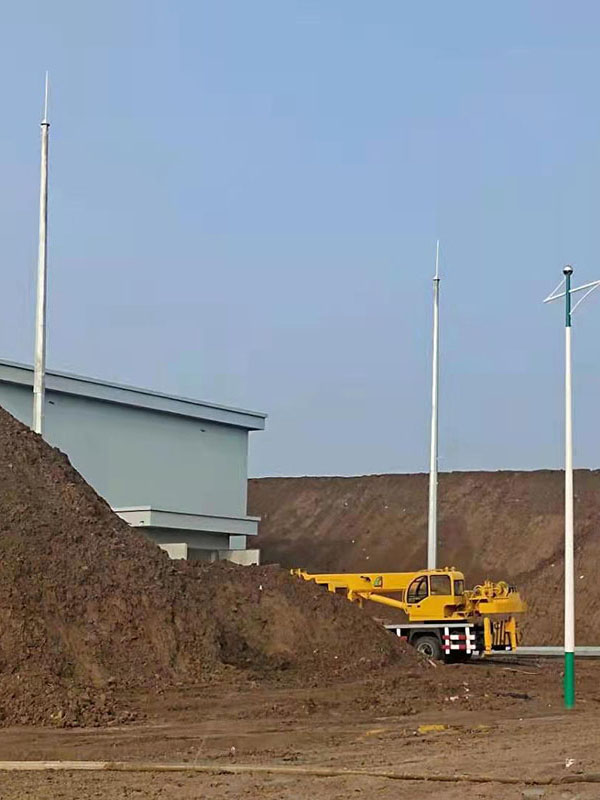 河北14米圓鋼避雷塔